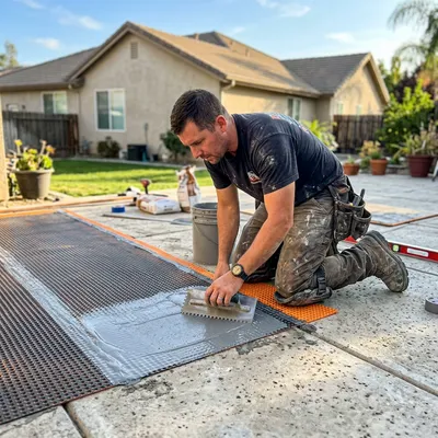 Schluter KERDI waterproofing on every shower