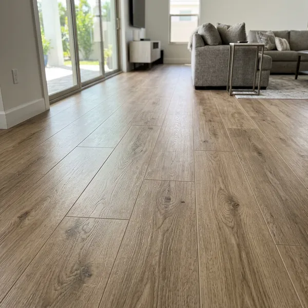 Professional tile floor installation